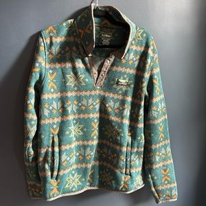 LL Bean Medium Fleece pullover
